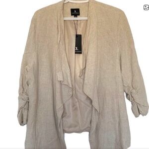 Jules & Leopold Black and White Fabric Blend